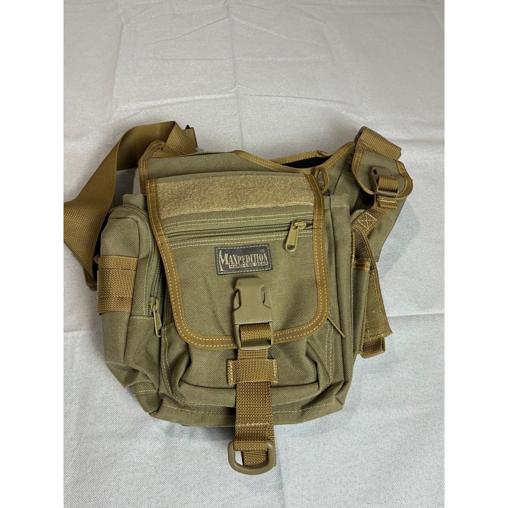 Maxpedition Fatboy Versipack Tactical Sling Bag Khaki Tan EDC CCW 0403K NWOT